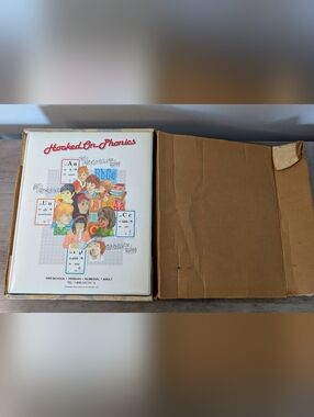Vintage Hooked On Phonics Cassette Reading Learning System Complete Homeschool